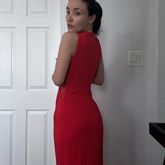 Roberto Cavalli Vintage Red Gown - Picture 10 of 10